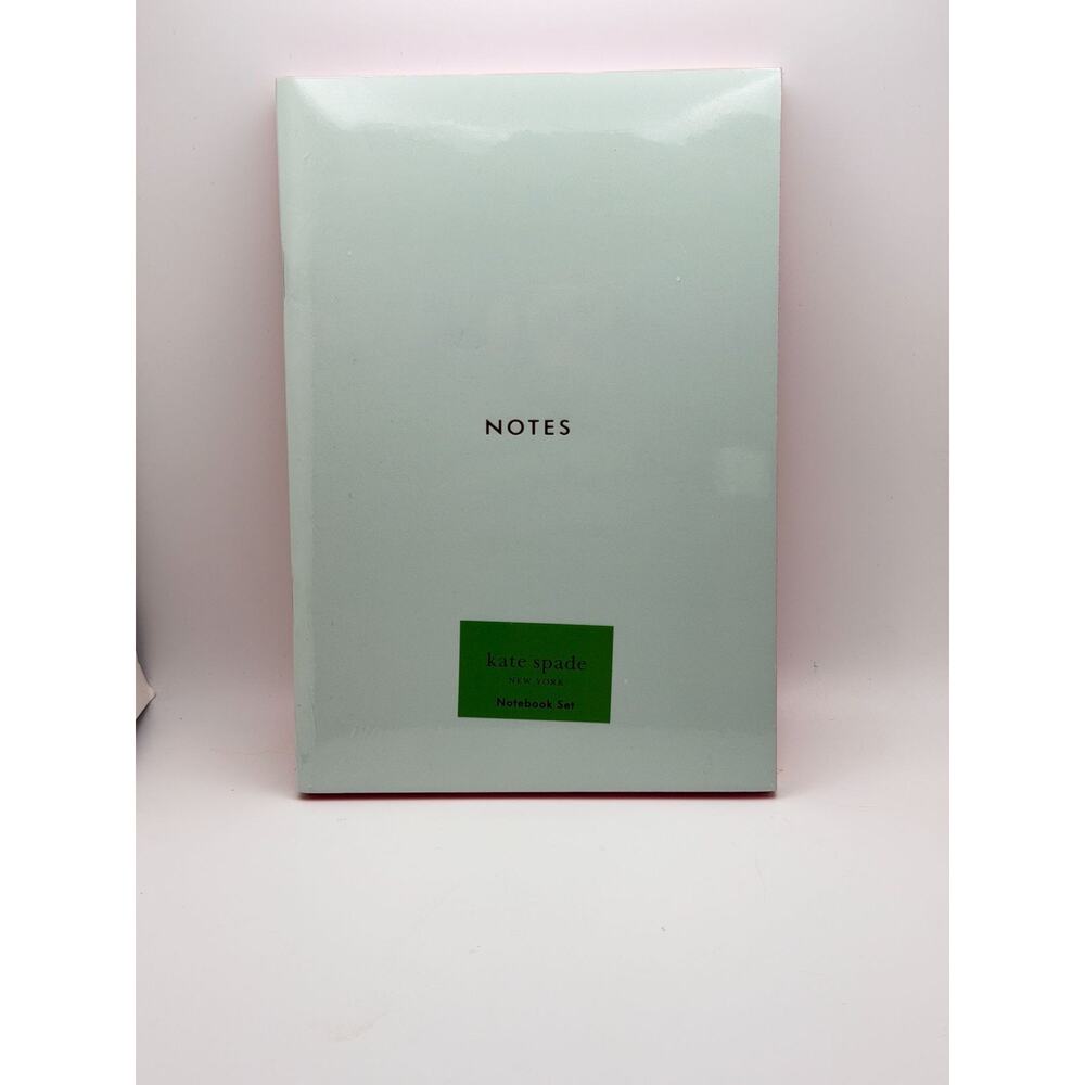 Kate Spade Colorblock Triple Notebook Set - Set Of 3 Lined Notebooks 80 Pages 8"